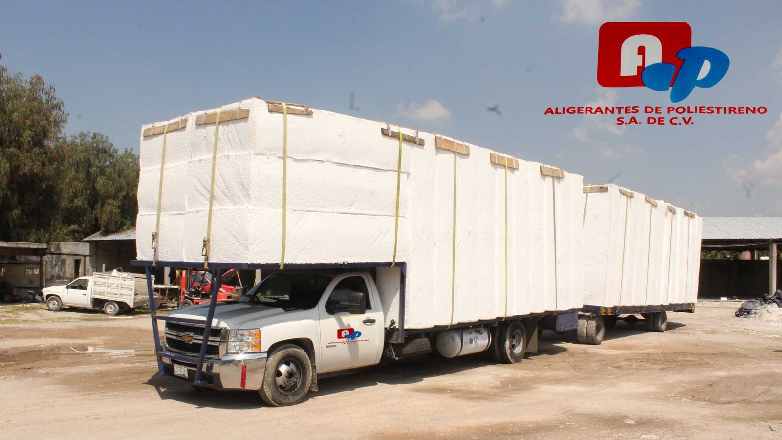 Envío de caseton, bovedilla, placa de poliestireno a todo México